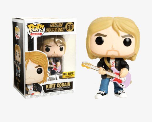 Funko Pop! Kurt Cobain (Hot Topic Exclusive) #66