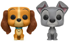 FUNKO POP! Disney Hot Topic Exclusive Lady & The Tramp 2 Pack