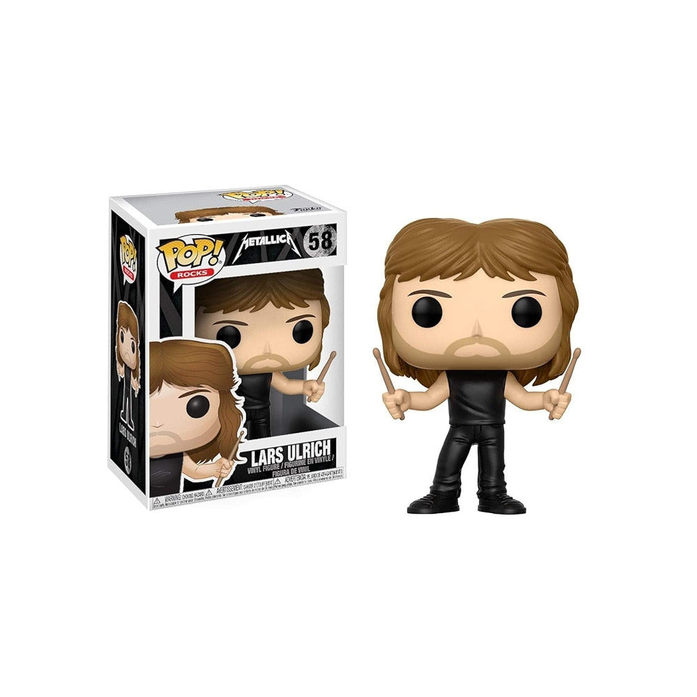 Funko Pop! Metallica: Lars Ulrich #58