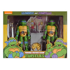 NECA: Teenage Mutant Ninja Turtles: Leonardo and Donatello 6-inch Action Figure
