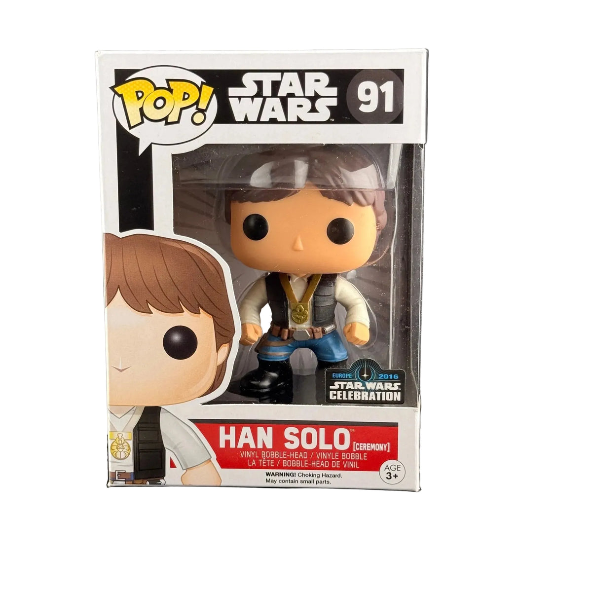 Funko Pop! Star Wars: Han Solo (2016 Celebrations Exclusive) #91