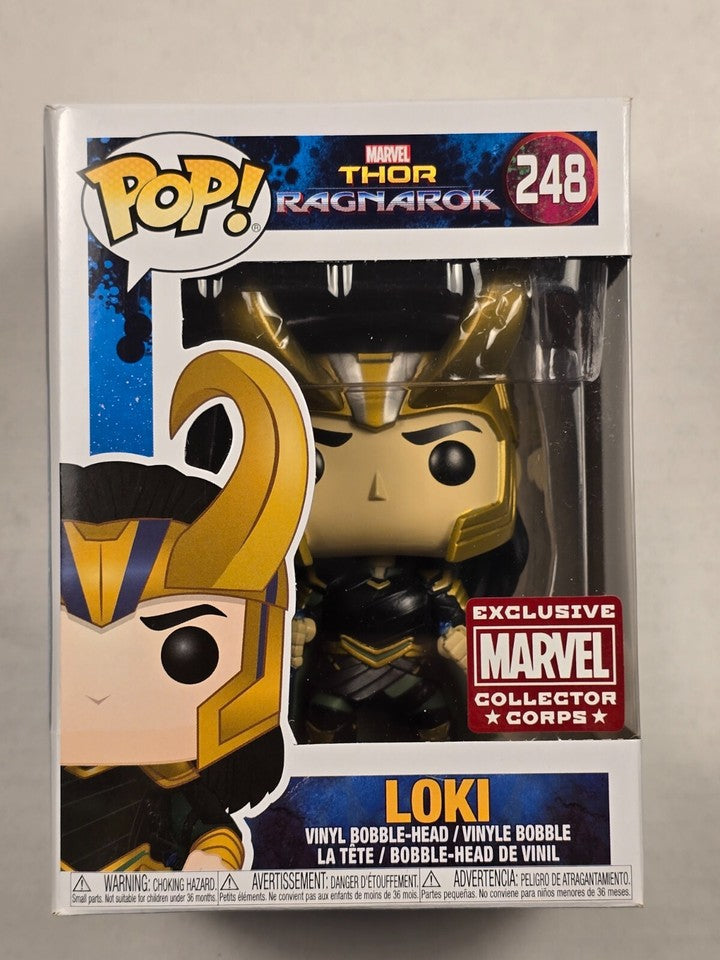 Funko Pop! Thor Ragnarok: Loki (Collector Corps) #248