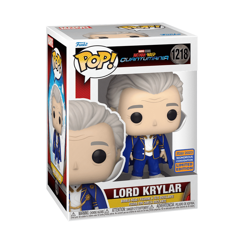Funko Pop! Ant-Man and the Wasp Quantumania : Lord Krylar (2023 Wondrous Convention Limited Edition) #1218
