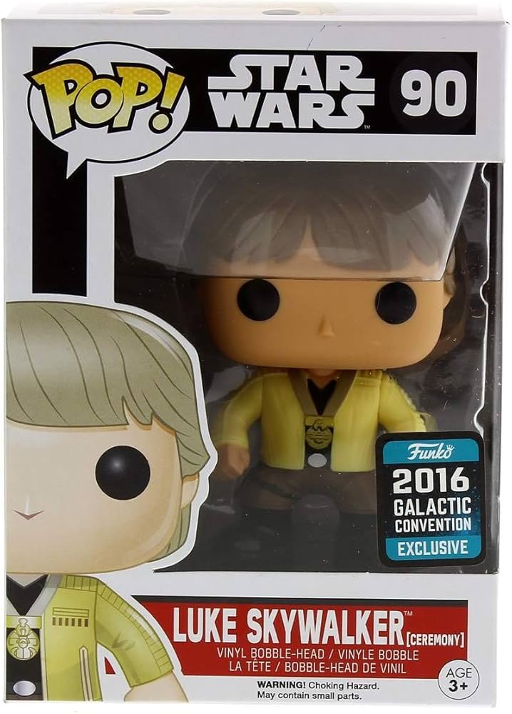 Funko Pop! Luke Skywalker (Ceremony) [2016 Galactic Convention] #90