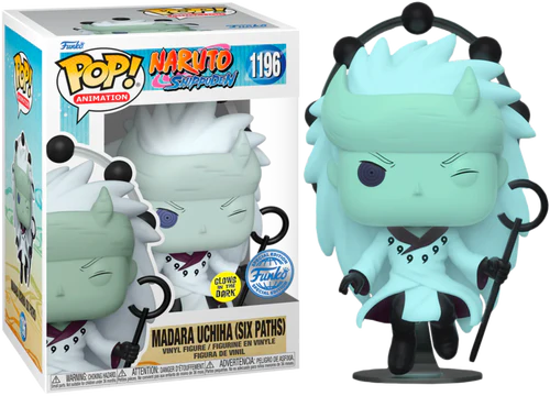 Funko Pop! Naruto Shippuden: Madara Uchiha (Six Paths) [Glows] (Special Edition) #1196