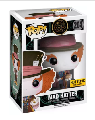 Funko Pop! Alice Through the Looking Glass – Mad Hatter #204