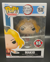 Funko Pop! Demon Slayer Kimetsu No Yaiba Makio #1538 GameStop Exclusive