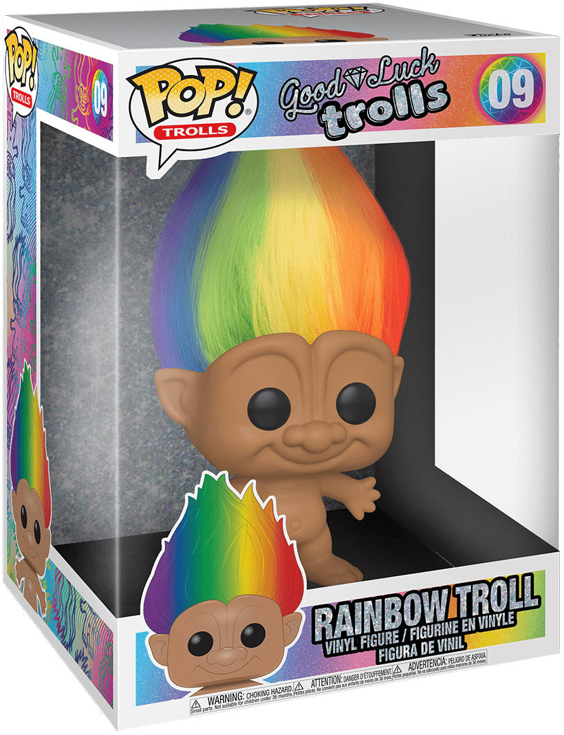 Funko Pop! Jumbo - Rainbow Troll #09