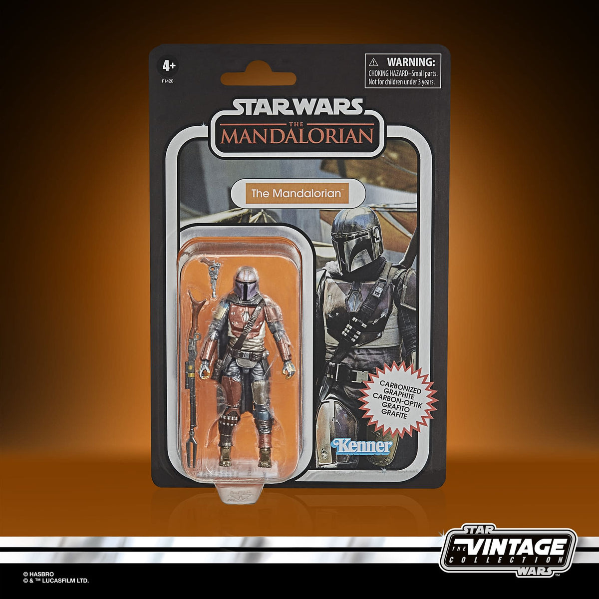 Star Wars The Vintage Collection Carbonized Collection - The Mandalorian 3.75-inch-Scale Action Figure