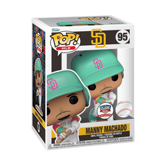 Funko Pop! San Diego Padres: Manny Machado (Clark Toys Exclusive) #95