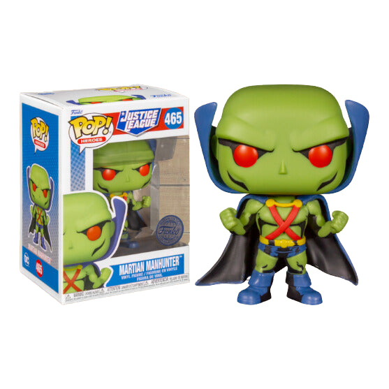 Funko Pop! Justice League: Martian Manhunter (Special Edition) #465