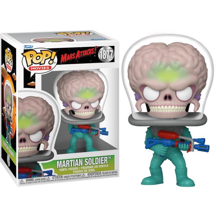 Funko Pop! Mars Attacks: Martian Soldier #1877