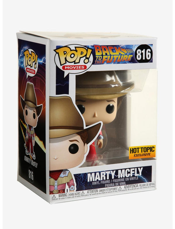 Funko Pop! Back to the Future: Marty McFly (Hot Topic Exclusive) #816