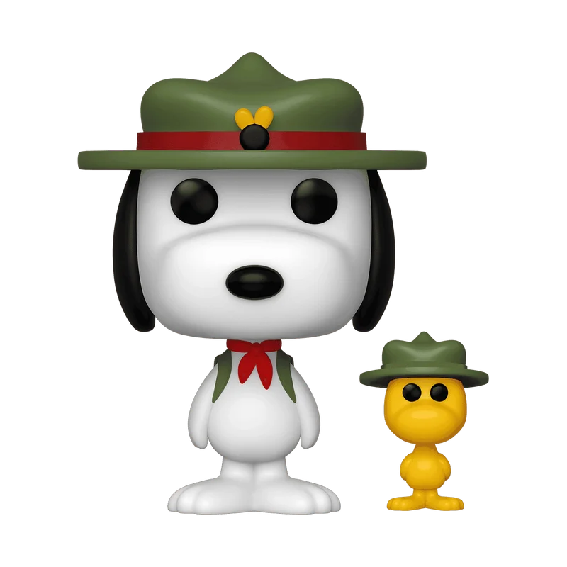 Funko Pop Peanuts Beagle Scout Snoopy with Woodstock number 885 Funko Limited Edition Exclusive boxed figure