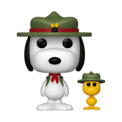 Funko Pop Peanuts Beagle Scout Snoopy with Woodstock number 885 Funko Limited Edition Exclusive boxed figure