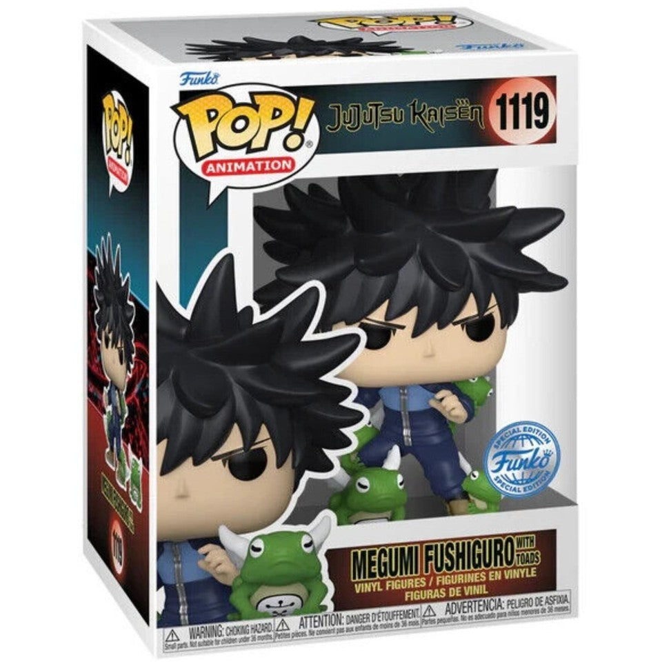 Funko Pop! Jujutsu Kaisen: Megumi Fushiguro with Toads (Special Edition) #1119