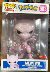 Funko Pop! Jumbo - Pokémon: Mewtwo (Target Exclusive) #583 (light shelf wear)