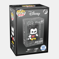 Funko Pop! DISNEY MICKEY MOUSE DIE-CAST DIECAST *NOT SEALED* #07 [FUNKO SHOP EXCLUSIVE] (NOT THE CHASE)