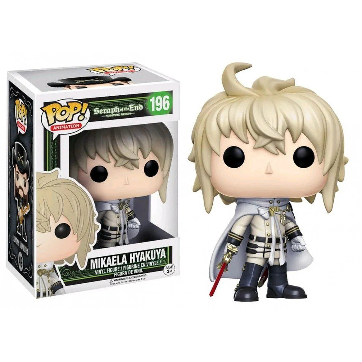 Funko Pop! Seraph of the End: Mikaela Hyakuya #196
