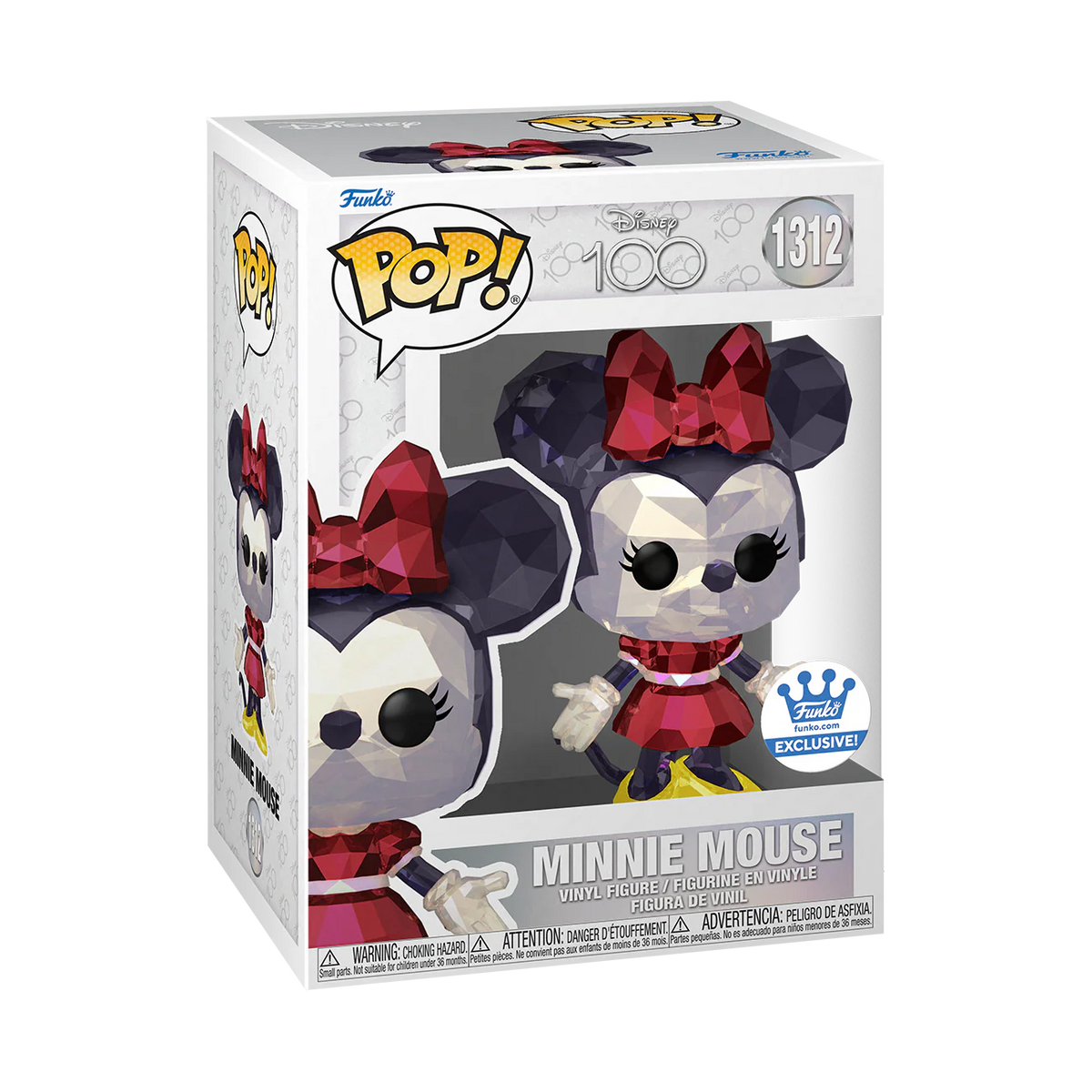 Funko Pop! Disney 100: Minnie Mouse (Exclusive) #1312