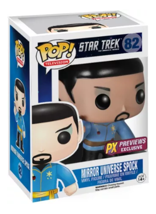 Funko Pop! Star Trek #82 Mirror Universe Spock