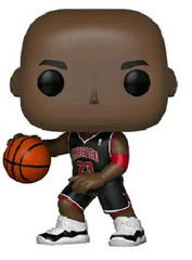 FUNKO POP! BASKETBALL [NBA]: CHICAGO BULLS - MICHAEL JORDAN [BLACK ALTERNATE JERSEY]  #55