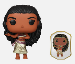 Funko Pop! Disney: Ultimate Princess - Moana (Gold with Pin) #1162 [Funko Shop Exclusive]