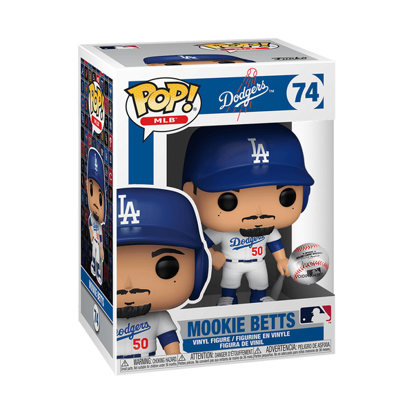 Funko Pop! MLB Los Angeles Dodgers: Mookie Betts #74