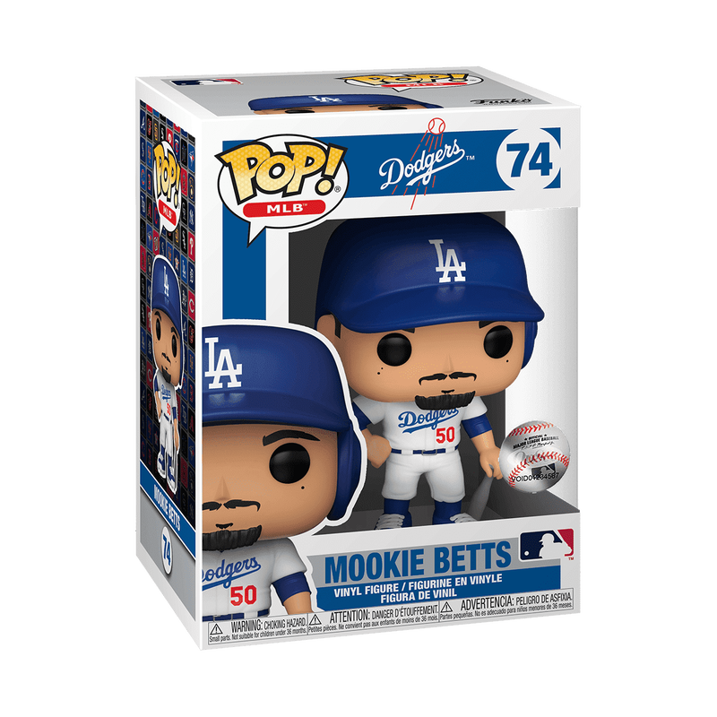 Funko Pop! MLB Los Angeles Dodgers: Mookie Betts #74