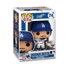 Funko Pop! MLB Los Angeles Dodgers: Mookie Betts #74