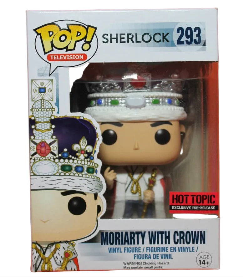 Funko Pop! Sherlock: Moriarty with Crown (Hot Topic Exclusive Pre-Release) #293