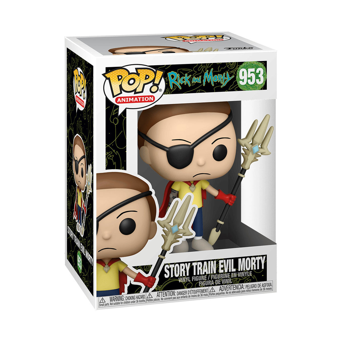 Funko Pop! Rick and Morty: Story Train Evil Morty #953