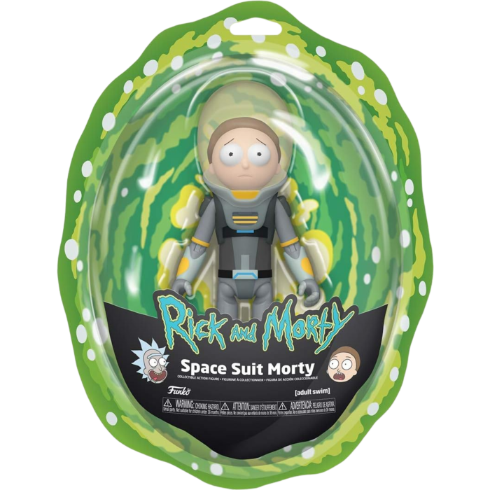 Funko Action Figure: Space suit Morty 5-inch (Shelf wear)