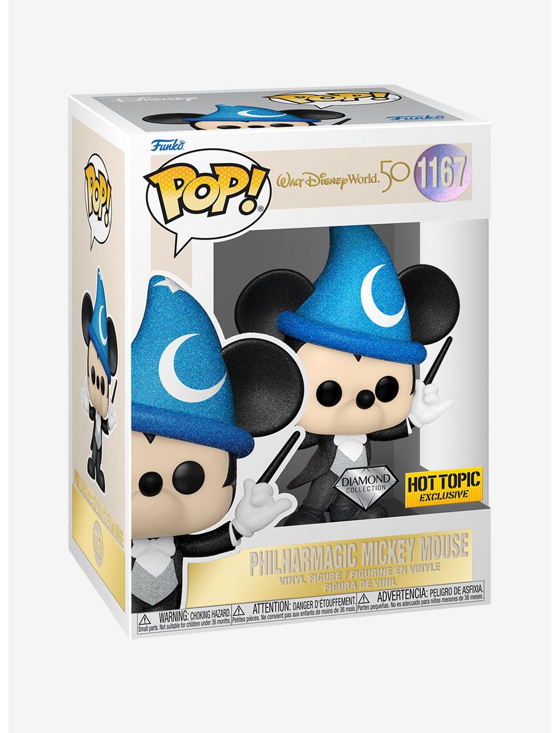 Funko Pop! Philharmagic Mickey Mouse (Diamond Collection) [Hot Topic Exclusive] #1167