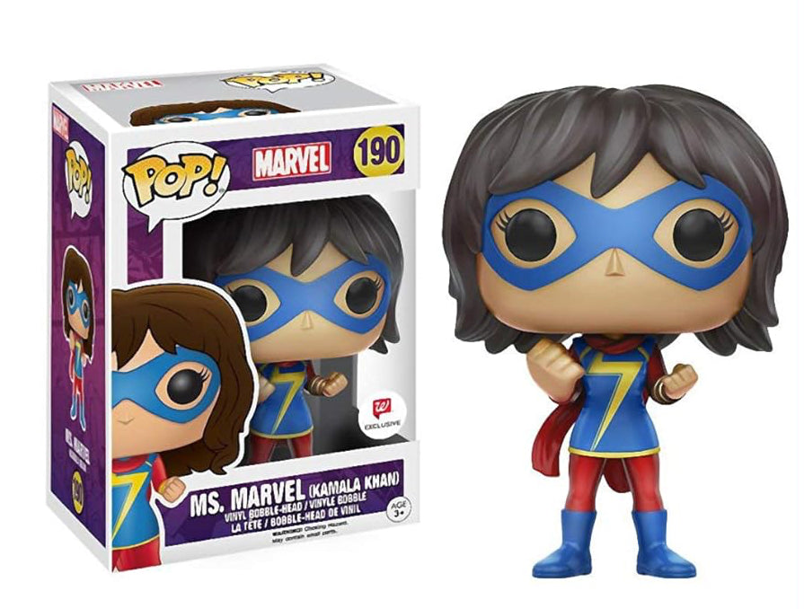 Funko Pop! Ms. Marvel (Kamala Khan) [Walgreens Exclusive] #190