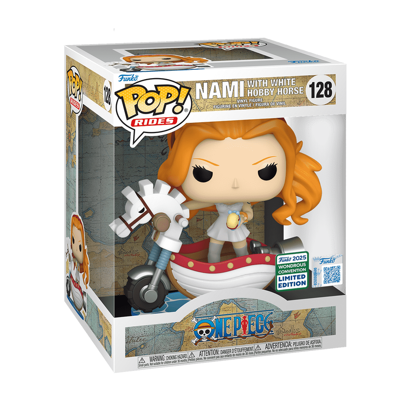Funko Pop! One Piece: Nami with Hobby Horse (2025 Wondrous Convention Limited Edition) #128
