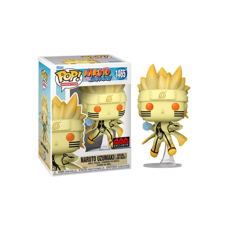 Funko Pop! Naruto Shippuden: Naruto Uzumaki (Kurama Link Mode) [AAA Anime Exclusive] #1465