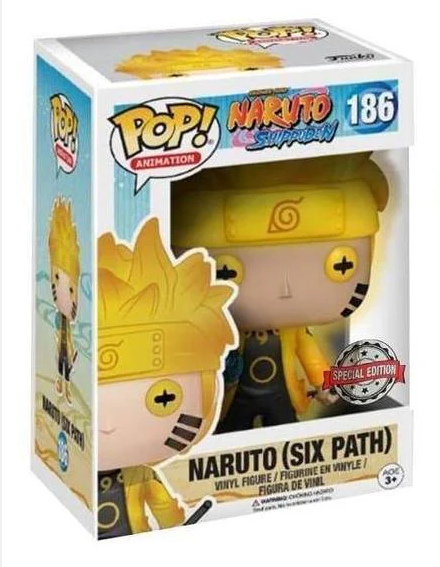 FUNKO POP! ANIMATION: NARUTO - NARUTO [SIX PATH - GITD]