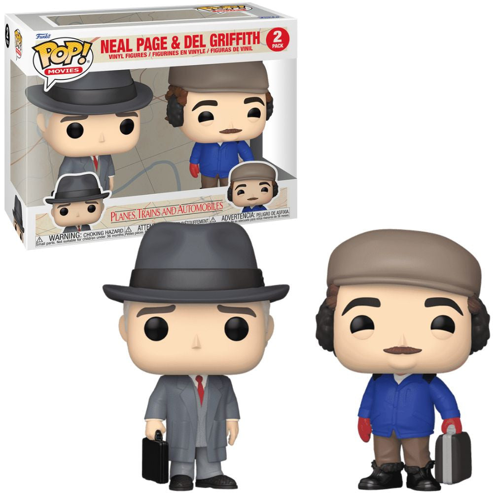 Funko Pop! Planes, Trains and Automobiles: Neal Page & Del Griffith (2-Pack) small rip