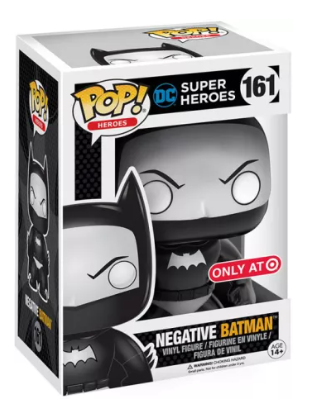 Funko POP Negative Batman 161 Target Exclusive