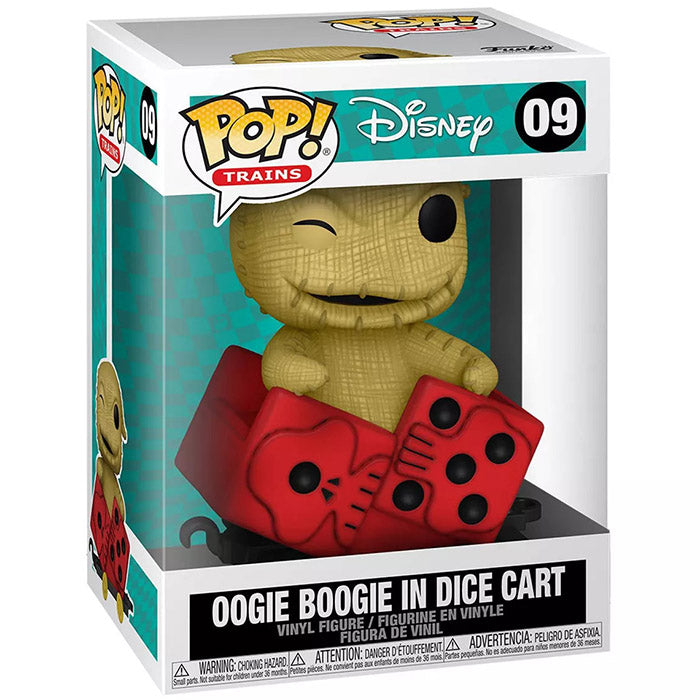 Funko Pop Oogie Boogie in Dice Cart 09 in box
