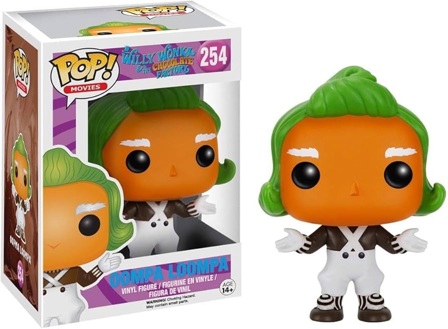 Funko Pop! Willy Wonka & the chocolate factory: Oompa Loompa #254