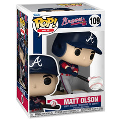 Funko Pop! MLB Atlanta Braves Matt Olson #109 in retail box