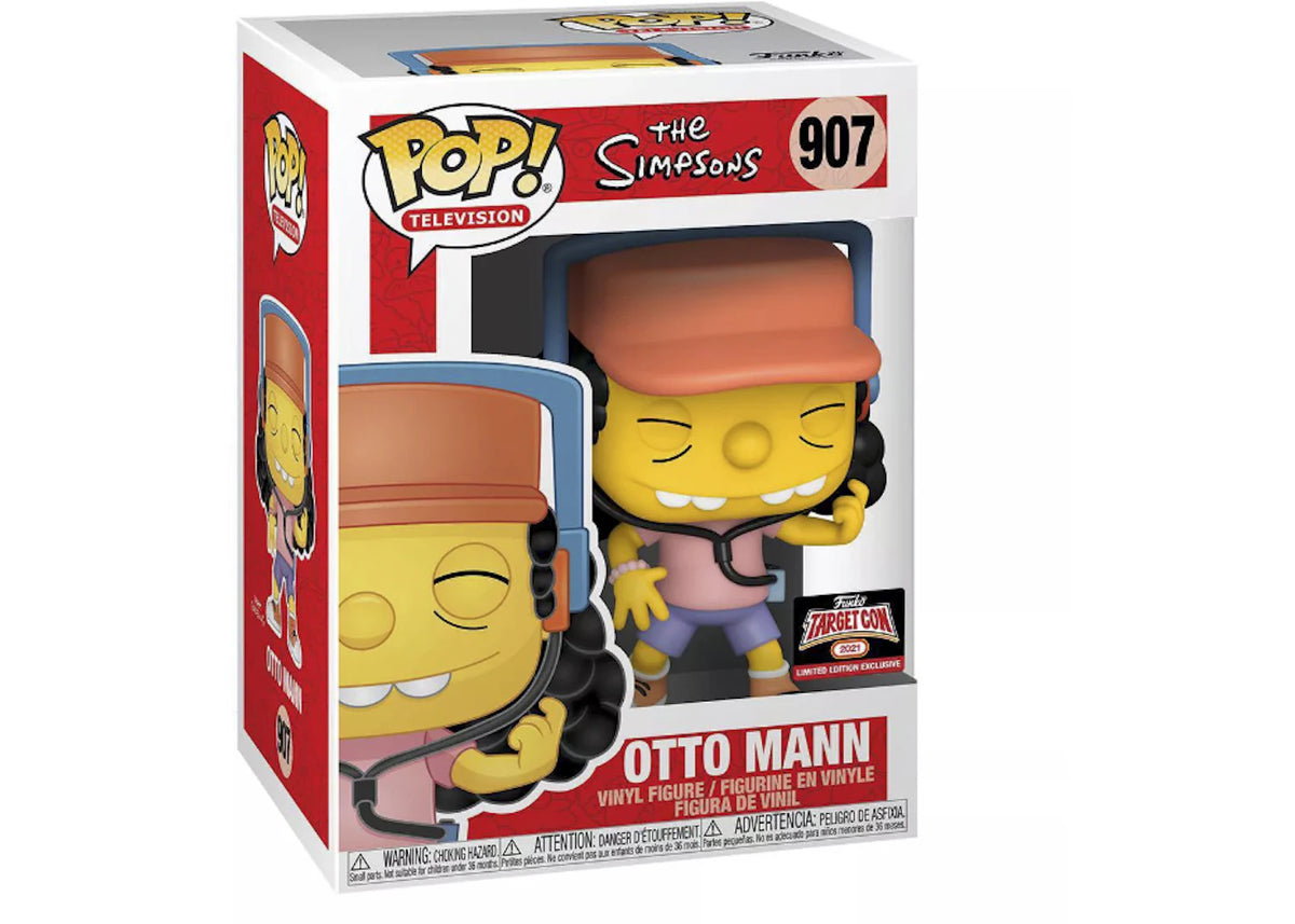 Funko Pop! The Simpsons: Otto Mann (2021 Target Con Exclusive) #907