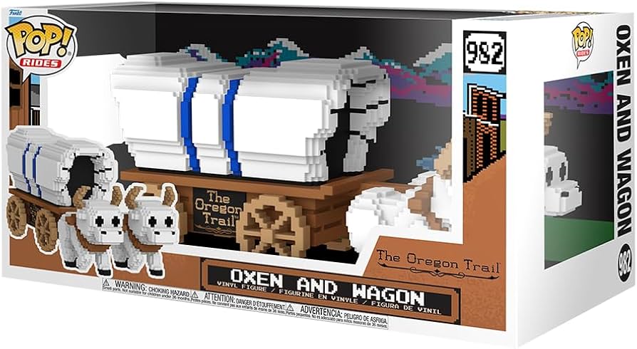 Funko Pop! Oxen and Wagon #982