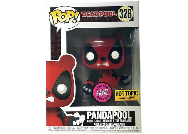 Funko Pop! Deadpool: Pandapool (Flocked Chase) [Hot Topic Exclusive] #328