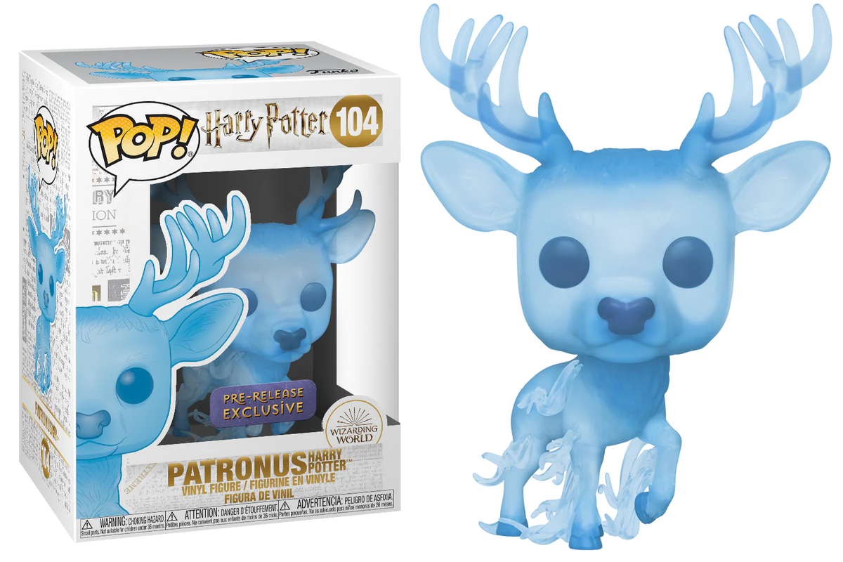 Funko Pop! Harry Potter: Patronus Harry Potter (Pre-Release Exclusive) #104