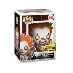 Funko Pop! Pennywise with spider legs (Glows) [Entertainment Earth Exclusive] #542 (Box Damage)