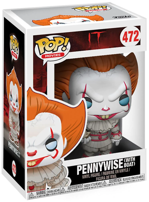 Funko Pop! Pennywise (with boat) #472 [Blue eyes]