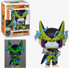 FUNKO POP! ANIMATION: DRAGON BALL Z [DBZ] - PERFECT CELL [GITD] **2020 ECCC EXCLUSIVE** #759